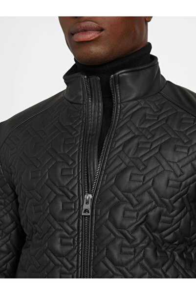 Guess Chain Erkek Siyah Ceket M5BL2EW1050-JBLK