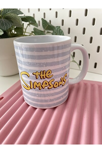 By Selen Suyolcu The Simpsons Printed Tea Coffee Mug Cup