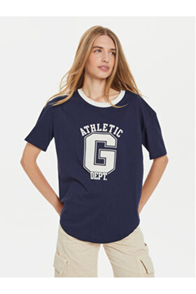 GAP Γυναικείο T-Shirt 500012-02 Μπλε Σκούρο Μπλε