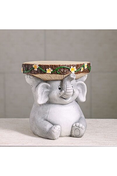 Danube Home ديكور الفيل من إم جي أو - تمثال ديكوري مقاوم للعوامل الجوية للاست...