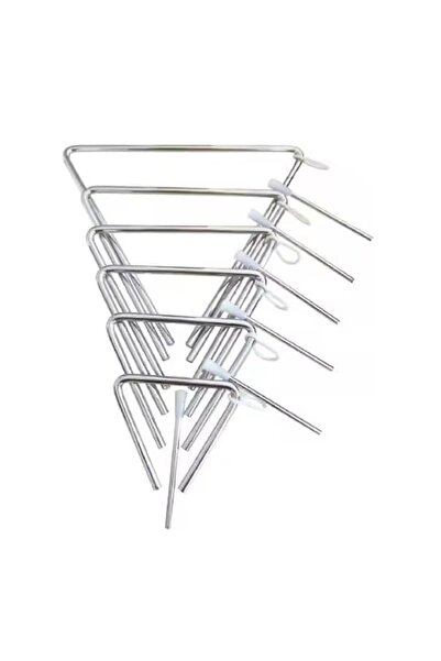 MegArya 25cm Triangle Bell – Metal Percussion Instrument, Iron 3-Sided Triangle with Striker