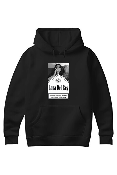 SVART WEAR Proiectat pentru fanii lui Lana Del Rey! Hanorac unisex din bumbac...