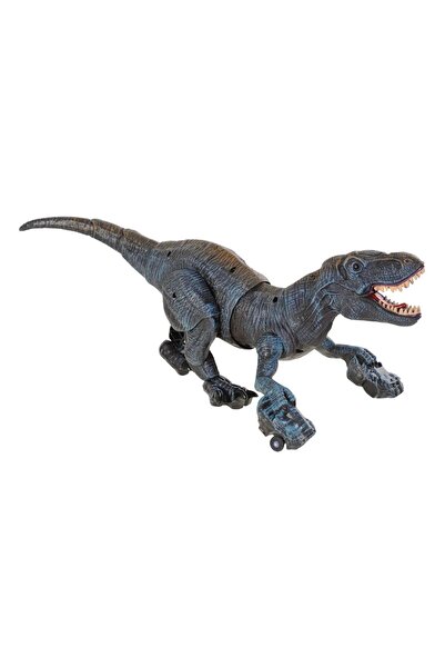 hak-iş oyuncak Mavi Kumandalı T-Rex Dinozor – Buhar, Işık ve Ses Efektli Oyuncak