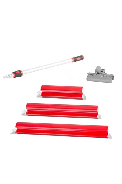 SGTT Set de 3 mistrii profesionale, oțel inoxidabil, 40, 80, 100 cm, grosime ...