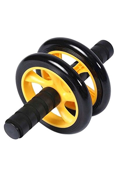 AGD بكرة تمارين البطن ذات العجلات المزدوجة 30x10x10 سم