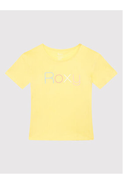 Roxy Παιδικό T-Shirt ERGZT03845 Κίτρινο