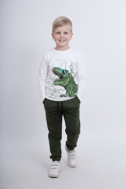 FYK KİDS ДИНОЗАВР ДЕТАЛЬНИЙ ЧОЛОВІЧИЙ ДИТЯЧИЙ КОМПЛЕКТ