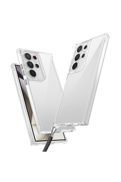lucek cases غطاء سيليكون LCKC Snap متوافق مع هاتف Galaxy S24 Ultra مع حزام قا...