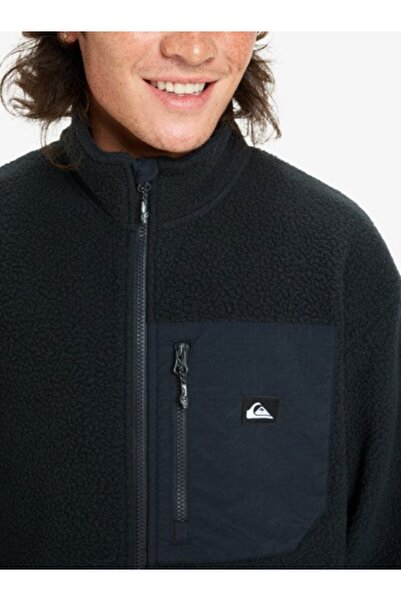 Quiksilver Clean Coast Fz Anthracite - Solid Men's Fleece Jacket Eqypf03066-11793