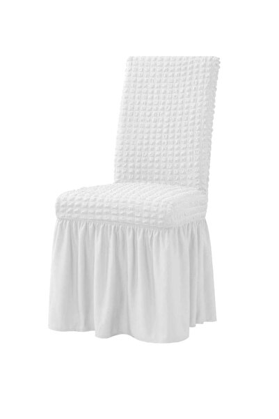 StarMall brürümcük ETEKLİ sandalye kılıfı, lastikli,esnekli sandalye örtüsü 1 adet