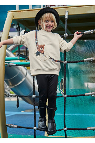 MAYORAL Set de hanorac și jambiere imprimate pentru fete (4-10 ani) – Combinație confortabilă, elegantă și înaltă