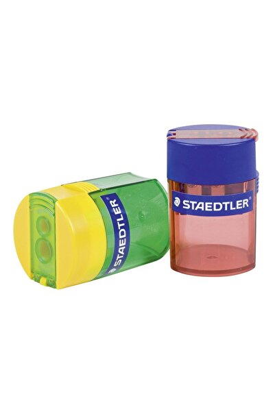 Staedtler 512 006 مبراة حوض ذات فتحتين - متنوعة
