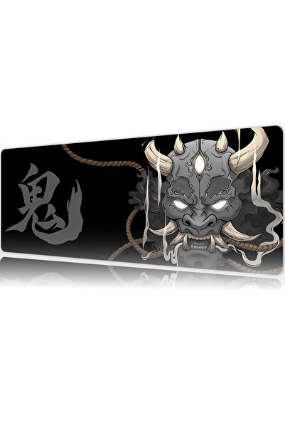 urzuva Void Oni Gray 70x30 3MMKalınlık Premium Gaming oyuncu mousepad, Anti S...