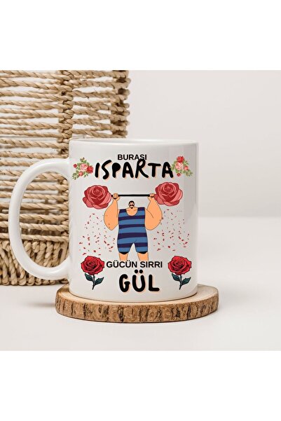 kubdekor This Is Isparta, the Secret of Power, Rose Printed Mug, Hometown Ser...