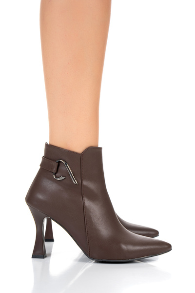 besoin shoes store Sivri Burun İnce Topuk Gold Toka