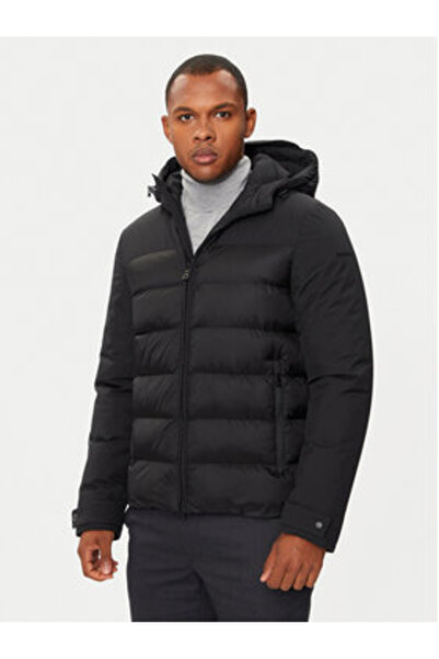 Geox Ανδρικό Χειμερινό Μπουφάν M4628J-TC188 Μαύρο