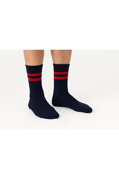 Scorpion Plus Cotton & Polyamide Blend Tennis Socks – Set of 3, Flexible and Durable Sports Socks