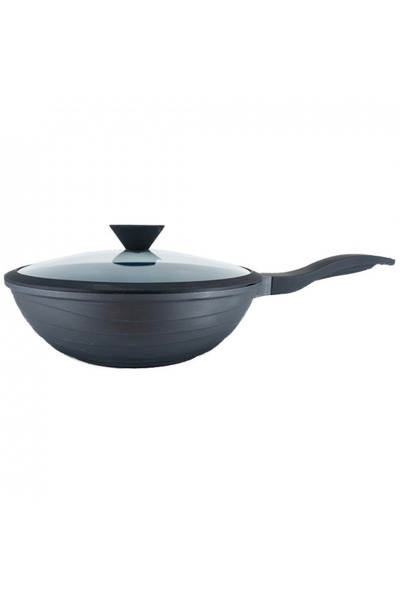 Wertcraft Wok pan with lid, diameter 30 cm