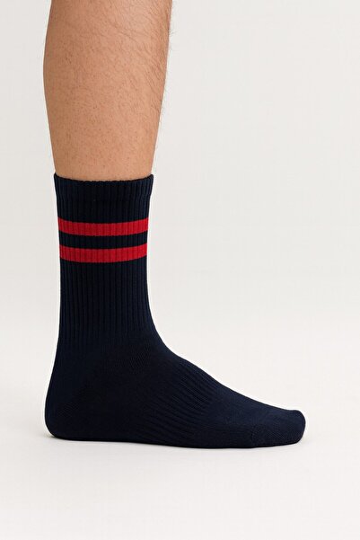 Scorpion Plus Cotton & Polyamide Blend Tennis Socks – Set of 3, Flexible and Durable Sports Socks