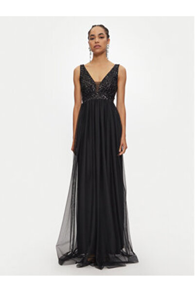 RINASCIMENTO Γυναικείο βραδινό φόρεμα CFC0120052003 Μαύρο