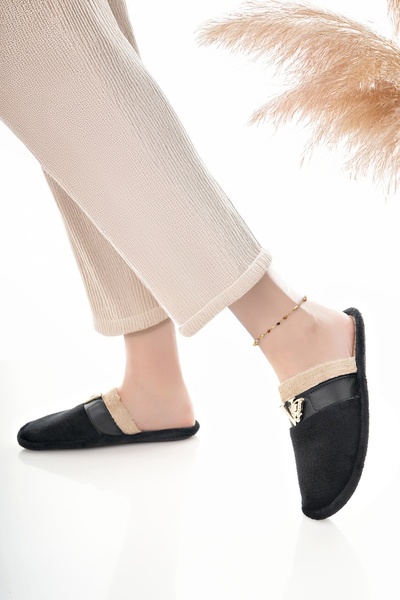 Modafırsat Γυναικείες παντόφλες εσωτερικού χώρου, βελούδινες που πλένονται, με επένδυση από μαλλί, παντόφλες από γούνα, πακέτο προσφοράς για επισκέπτες, παντόφλες νύφης