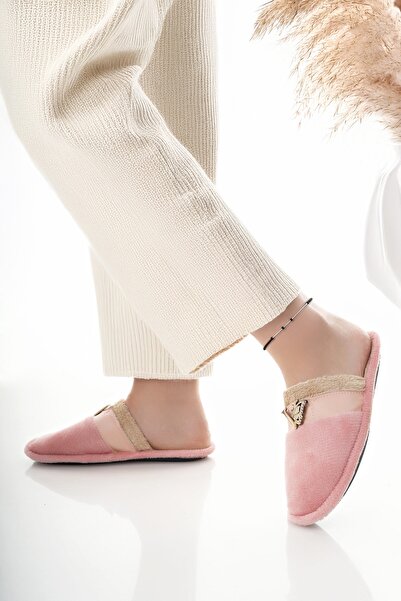 Modafırsat Γυναικείες παντόφλες εσωτερικού χώρου, βελούδινες που πλένονται, με επένδυση από μαλλί, παντόφλες από γούνα, πακέτο προσφοράς για επισκέπτες, παντόφλες νύφης