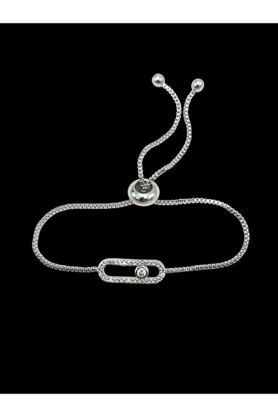 Bijuty سوار ميسيكا موديل زيركون تشيستي مع حجر الزركون (قابل للتعديل)