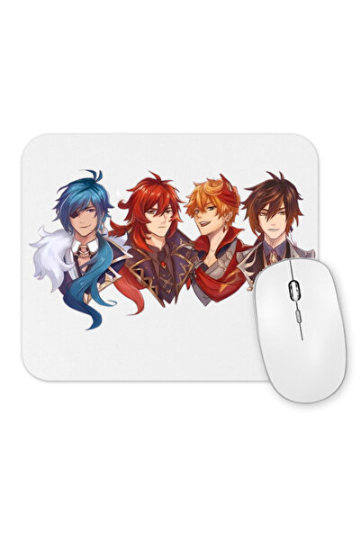 Toyaso Mouse Pad tematic cu personaje Genshin Impact