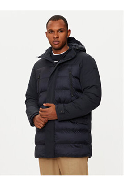 Geox Ανδρικό Χειμερινό Μπουφάν M4628K-TC188 Μπλε Σκούρο Μπλε