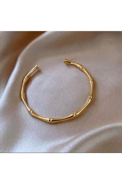 SEO JEWELRY Pipe Shape Women's Bone Bracelet - Stainless Steel Steel Bracelet