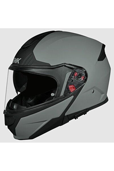 SMK Gullwing Blank Matt Çene Açılır Kask Ma600