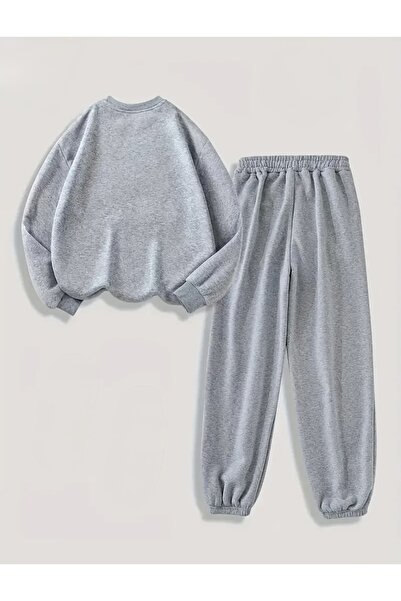 FUFLUNS Dreamy Spider Printed Unisex Oversize Circular Neck Bottom/Top Tracksuit Set