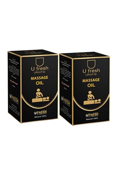 U FRESH Body Massage Oil 125 Ml, Set Of 2 Pieces
