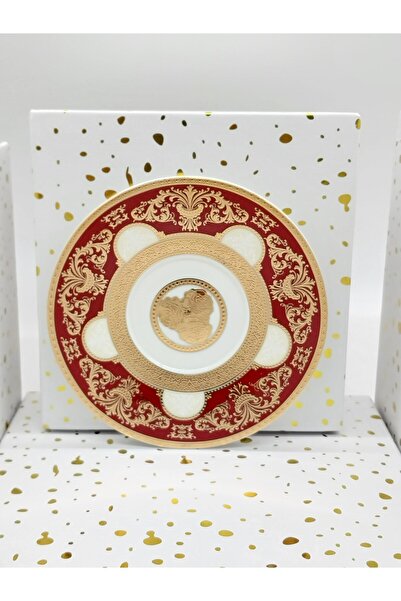 Generic Royal Red 12 Piece Limoges My Stlye Coffee Set