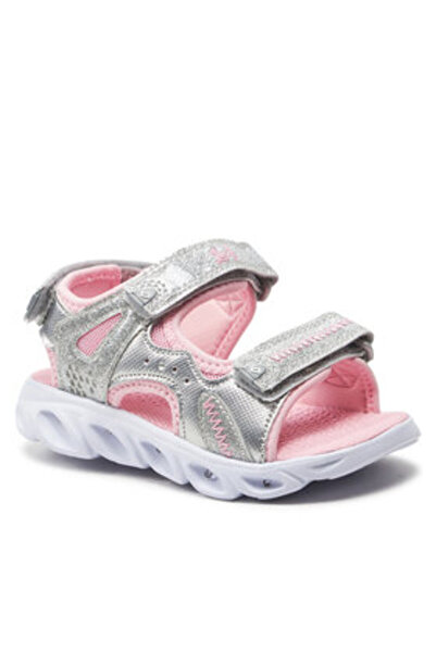 Leaf σανδάλια για κορίτσια LMELB101L ασημί