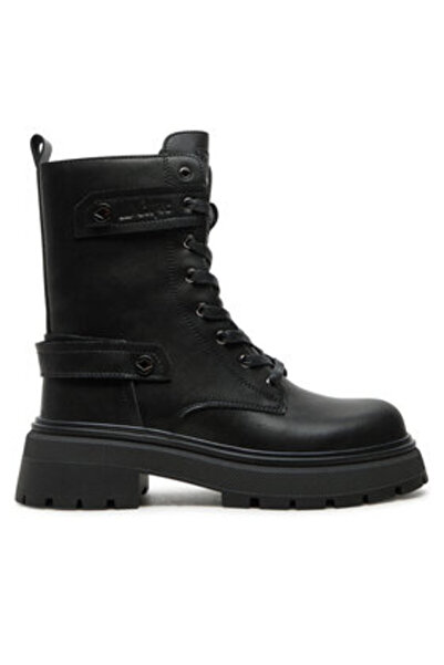 Lee Cooper γυναικεία μποτάκια μέχρι τον αστράγαλο LCJ-24-01-2978LA μαύρα