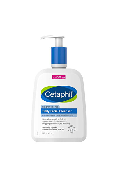Cetaphil DAILY FACIAL CLEANSER FRAGRANCE FREE 16oz/473ml