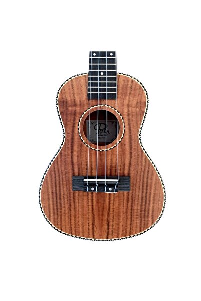 PUKA PK102C Koa Concert Ukulele (Çanta Hediyeli) Konsert