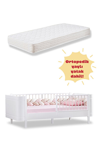 miracool Perla Karyola & Ortopedik Yaylı Yatak Dahil / %100 MDF
