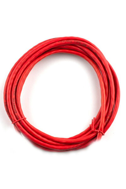 HELLO PAPANA كابل توصيل Cat6 UTP LSOH بطول 10 أمتار باللون الأحمر