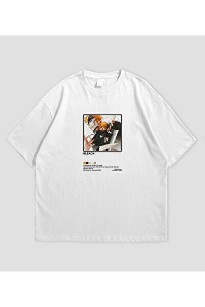 SVART WEAR تي شيرت بليتش - أنيمي للجنسين بمقاس كبير