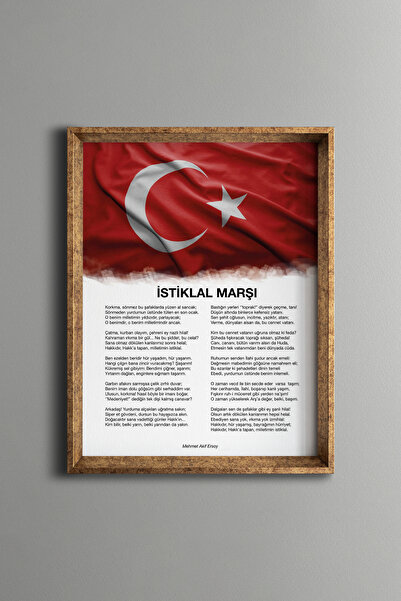 epiqart The Anthem of Independence - Vintage Patterned Frame