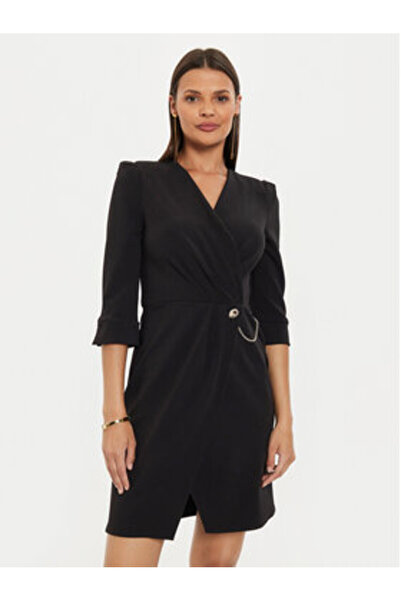 RINASCIMENTO Γυναικείο φόρεμα κοκτέιλ CFC0019592002 Μαύρο