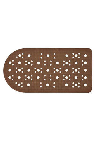 SANIPLAST Πατάκι Πατάκι μπάνιου Bus 4FPA279581, αντιολισθητικό, καφέ, 36 x 72 cm