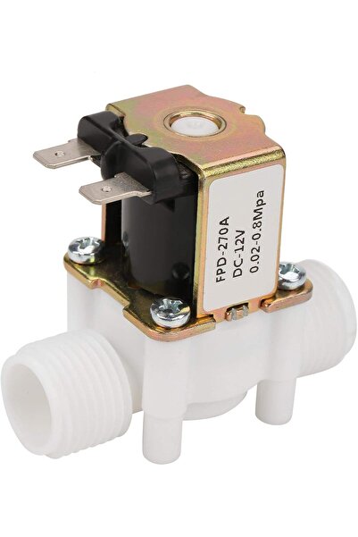 Eujgoov FPD-270A G1/2 NC Normally Closed Solenoid Water Valve