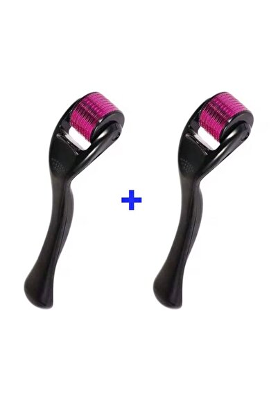 ARTLOOK مجموعة ديرما رولر من آرت لوك، قطعتين - أسود