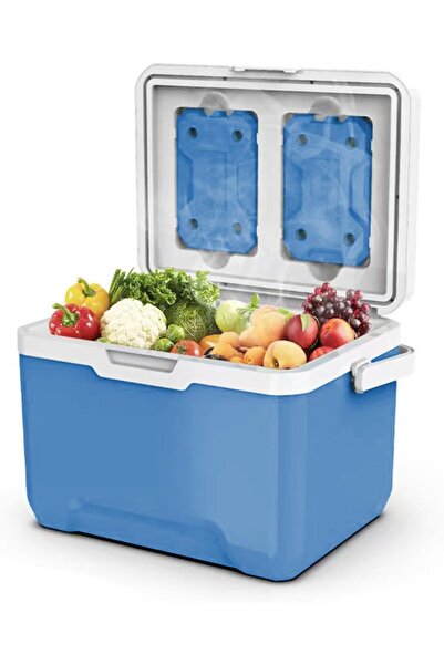 AutoFamily صندوق تبريد كبير معزول من AUTO FAMILY سعة 22 لترًا - صندوق ثلج محم...