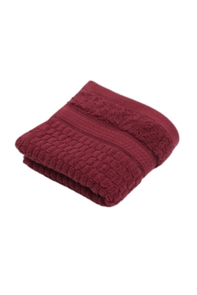 Caressa Bath Towel Caressa, cotton, burgundy, 70 x 130 cm, 600 g/m²