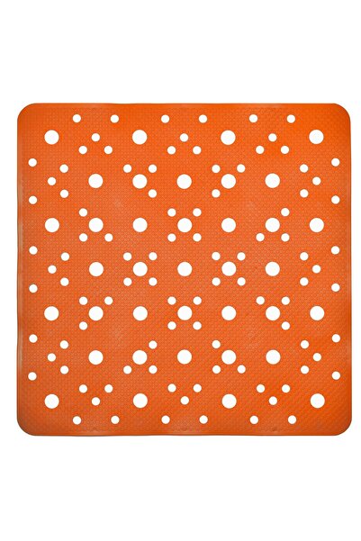 SANIPLAST Bath mat Bus 4 FPA 279018, non-slip, orange, 52 x 52 cm