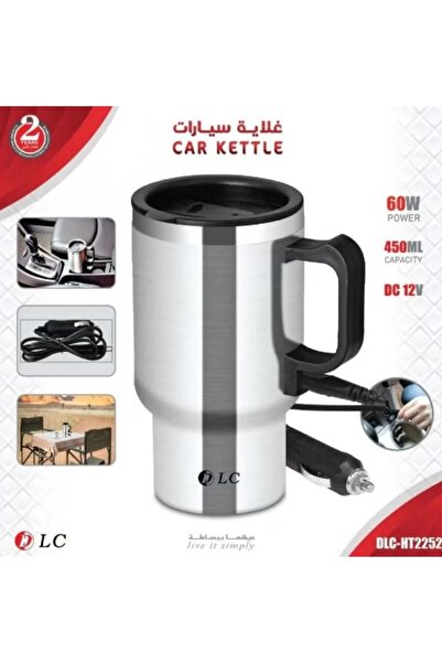 DLC غلاية سفر السيارة 450 مل 60 واط تيار مستمر 12 فولت